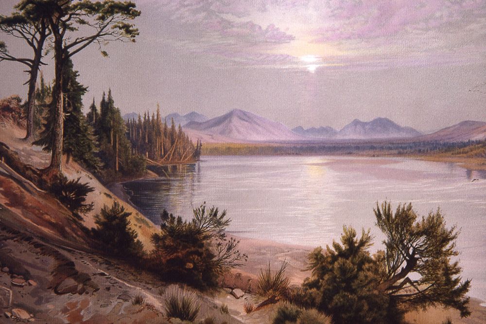 Head of Yellowstone art print by Thomas Moran for $57.95 CAD