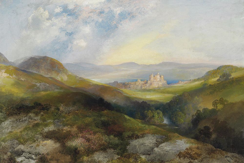 Conway Castle art print by Thomas Moran for $57.95 CAD