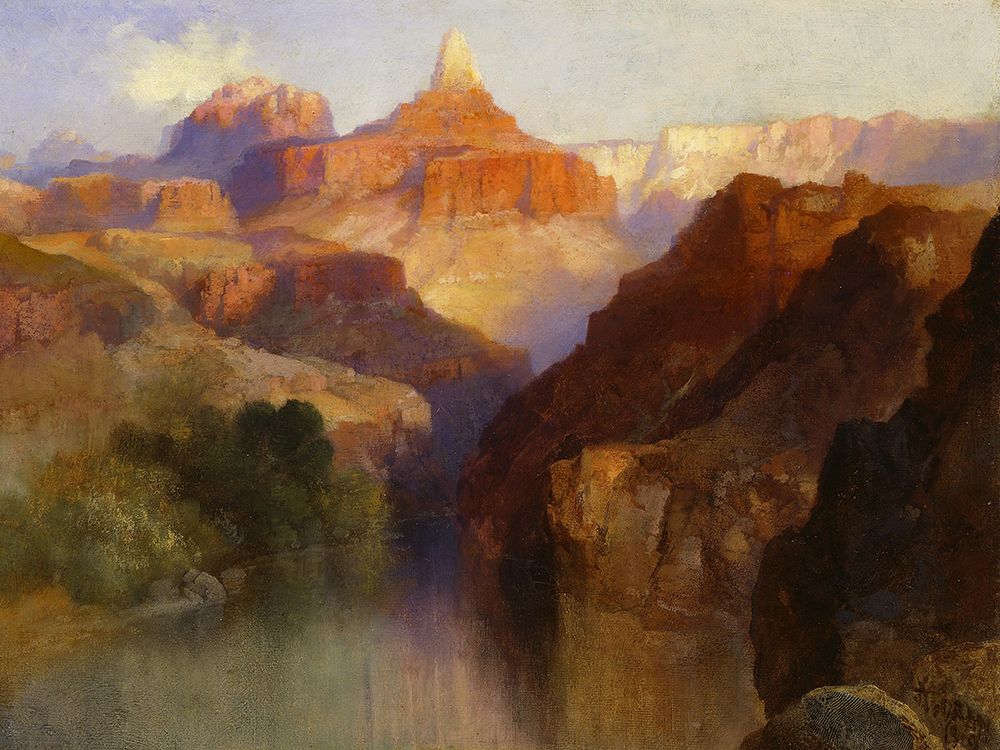 Zoroaster Peak art print by Thomas Moran for $57.95 CAD