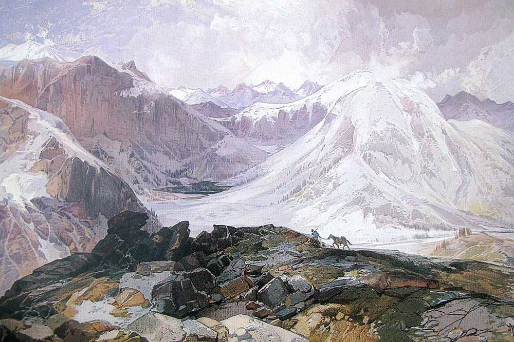 Mosquito Trail art print by Thomas Moran for $57.95 CAD