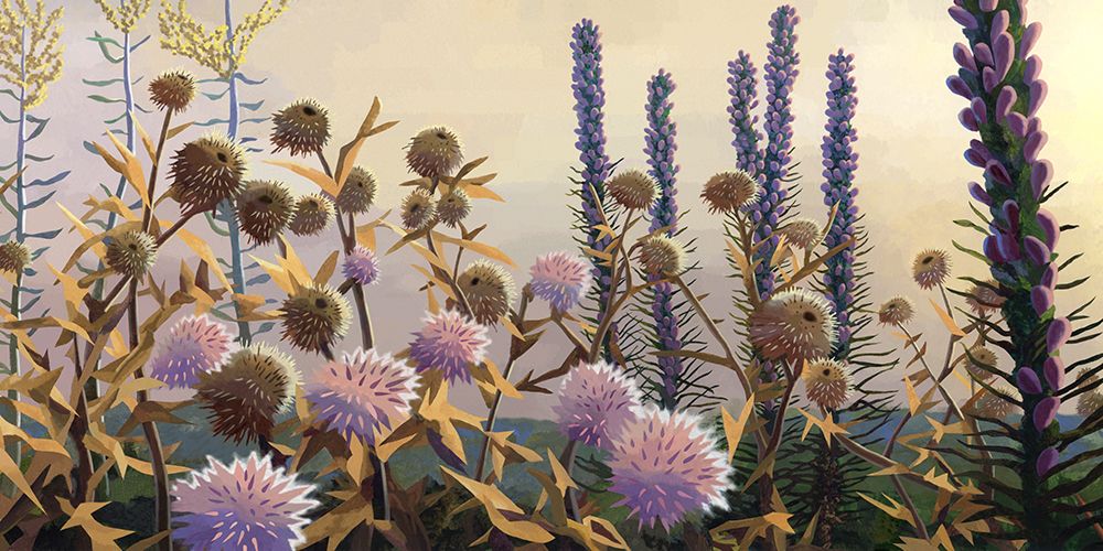 Fairland Trio IV art print by John Z. Wang for $57.95 CAD