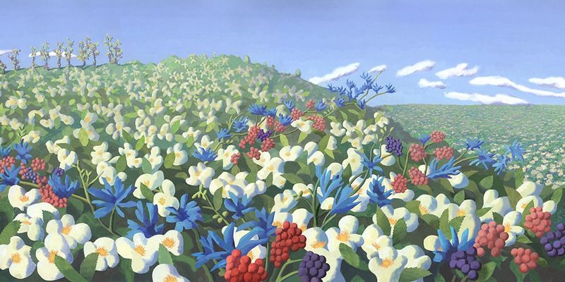 Fairland Trio VI art print by John Z. Wang for $57.95 CAD