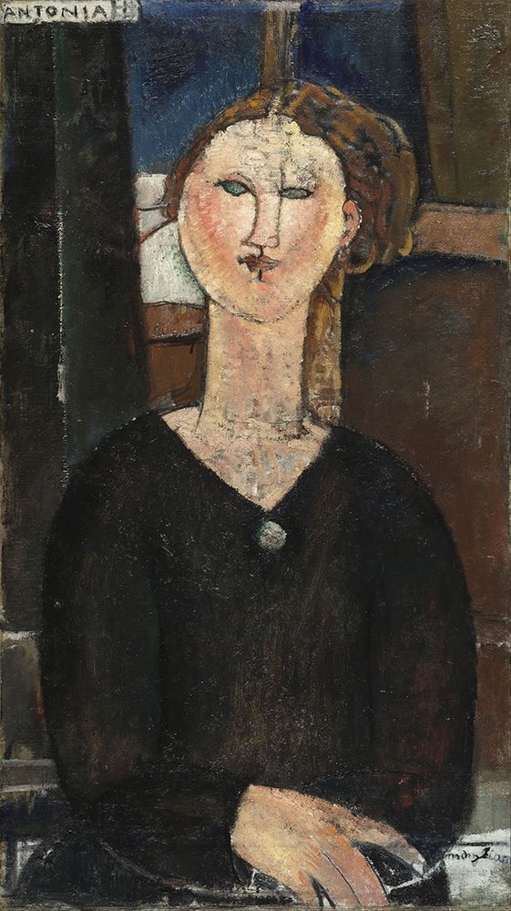 Antonia 1915 art print by Amedeo Modigliani for $57.95 CAD