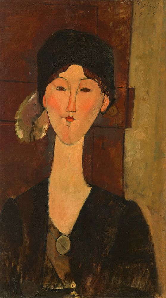Beatrice Hastings 1915 art print by Amedeo Modigliani for $57.95 CAD