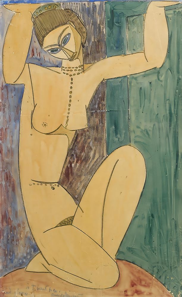 Cariatide 1913 art print by Amedeo Modigliani for $57.95 CAD