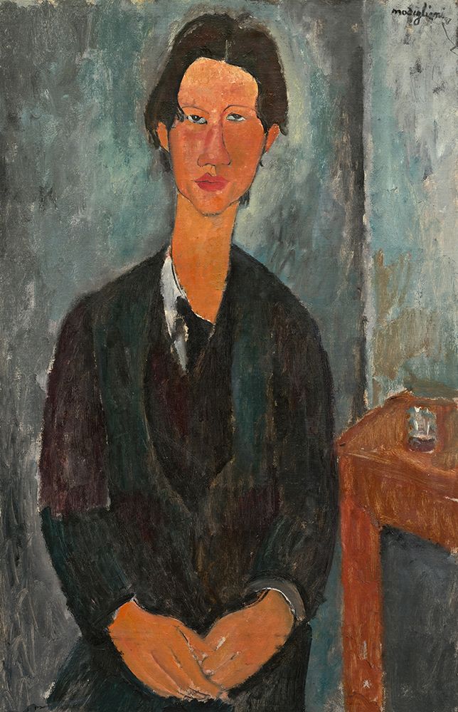 Chaim Soutine V2 1917 art print by Amedeo Modigliani for $57.95 CAD