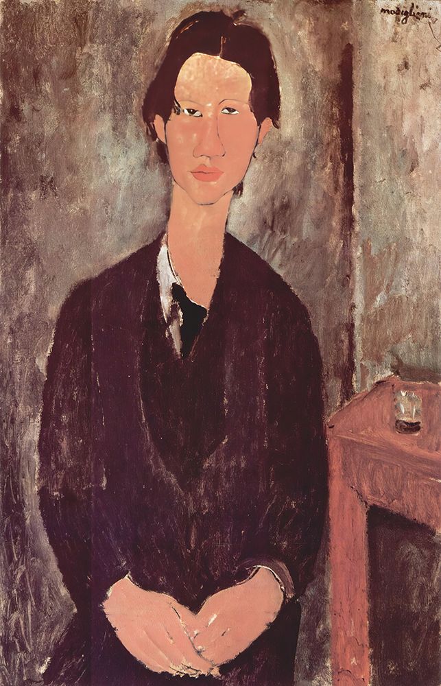 Chaim Soutine 1917 art print by Amedeo Modigliani for $57.95 CAD