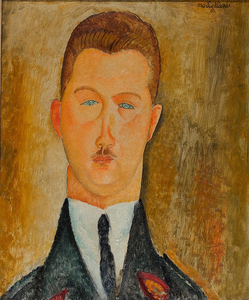Dr Francois Brabander 1918 art print by Amedeo Modigliani for $57.95 CAD