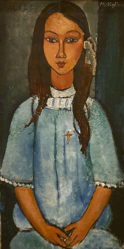 Alice 1918 art print by Amedeo Modigliani for $57.95 CAD