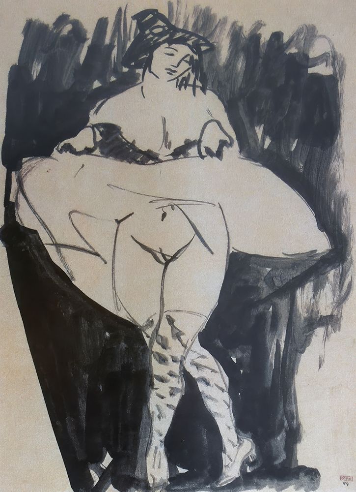 Dancer art print by Amedeo Modigliani for $57.95 CAD