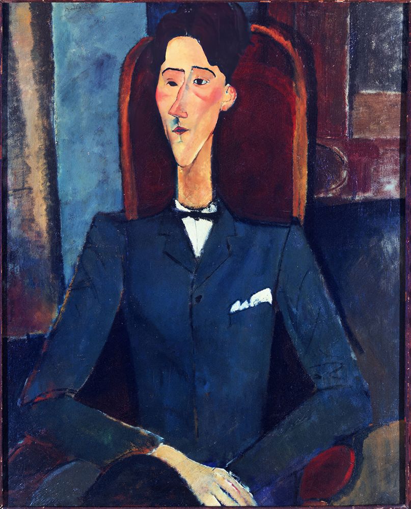 Jean Cocteau 1916 art print by Amedeo Modigliani for $57.95 CAD
