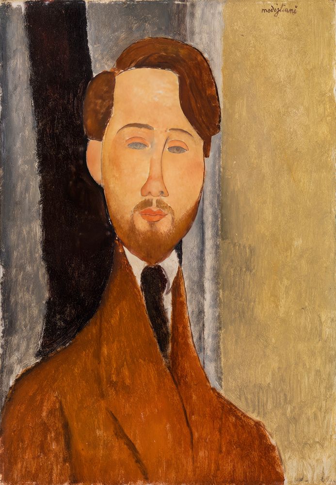 Leopold Zborowski 1919 art print by Amedeo Modigliani for $57.95 CAD