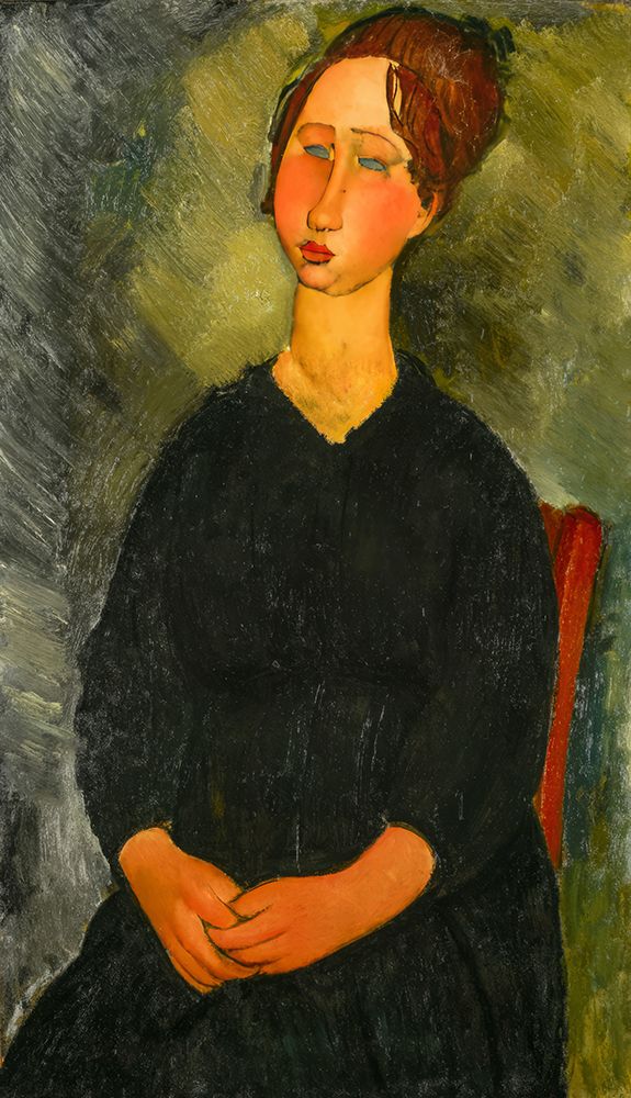 Little Servant Girl 1916 art print by Amedeo Modigliani for $57.95 CAD