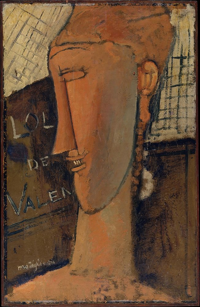 Lola de Valence 1915 art print by Amedeo Modigliani for $57.95 CAD