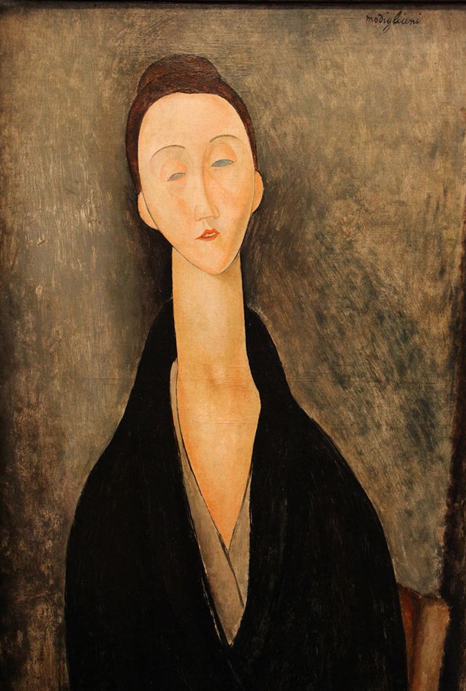 Madame Hanka Zborowska 1918 art print by Amedeo Modigliani for $57.95 CAD