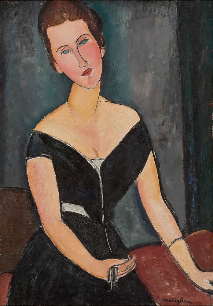 Mrs Cecile van Muyden 1917 art print by Amedeo Modigliani for $57.95 CAD