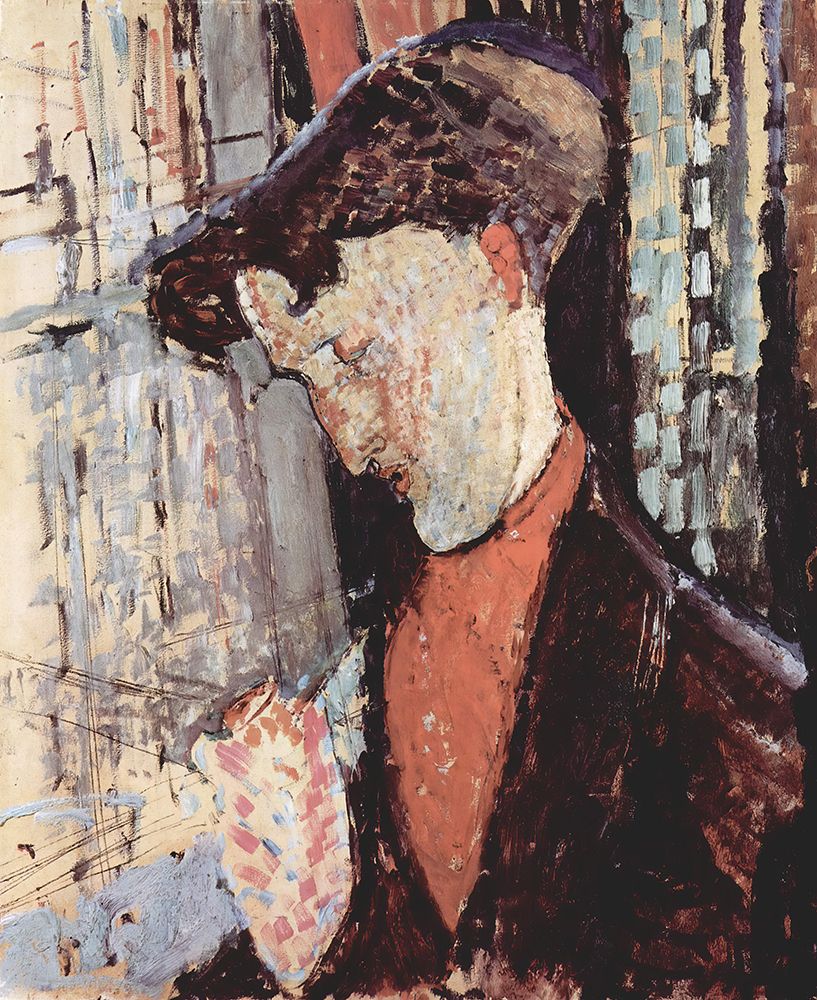 Portrait of Frank Burty Haviland 1914 art print by Amedeo Modigliani for $57.95 CAD