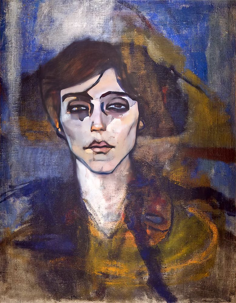 Portrait of Maude Abrantes 1907 art print by Amedeo Modigliani for $57.95 CAD