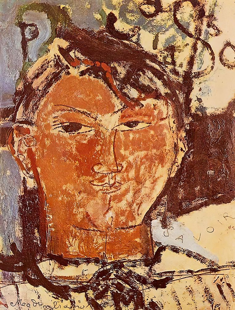 Portrait of Pablo Picasso 1915 art print by Amedeo Modigliani for $57.95 CAD