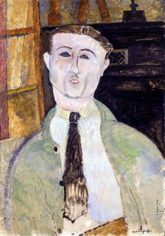 Portrait of Paul Guillaume 1915 art print by Amedeo Modigliani for $57.95 CAD