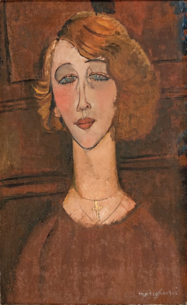 Renee 1917 art print by Amedeo Modigliani for $57.95 CAD