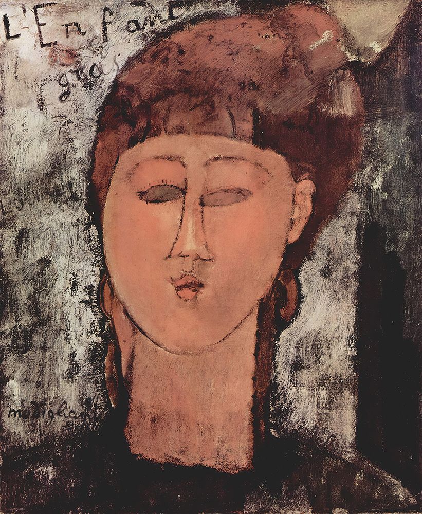 The Fat Child 1915 art print by Amedeo Modigliani for $57.95 CAD