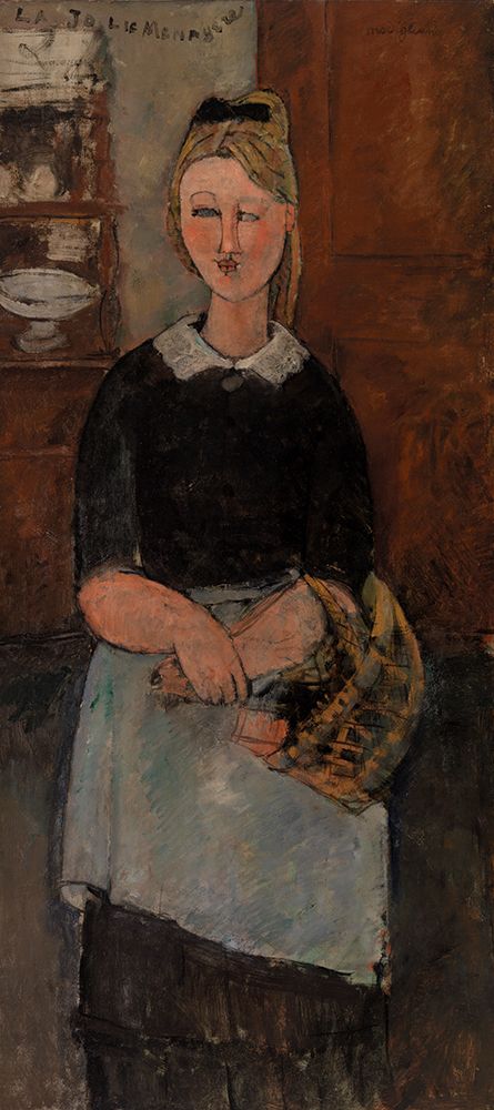 The Pretty Housewife 1915 art print by Amedeo Modigliani for $57.95 CAD