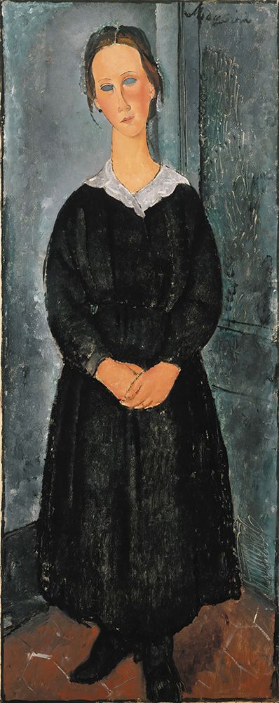 The Servant Girl 1918 art print by Amedeo Modigliani for $57.95 CAD