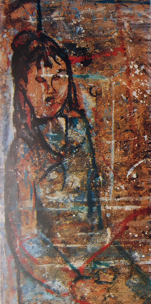Woman Seated with a Glass 1914 art print by Amedeo Modigliani for $57.95 CAD
