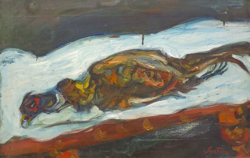The Pheasant 1924 art print by Chaim Soutine for $57.95 CAD