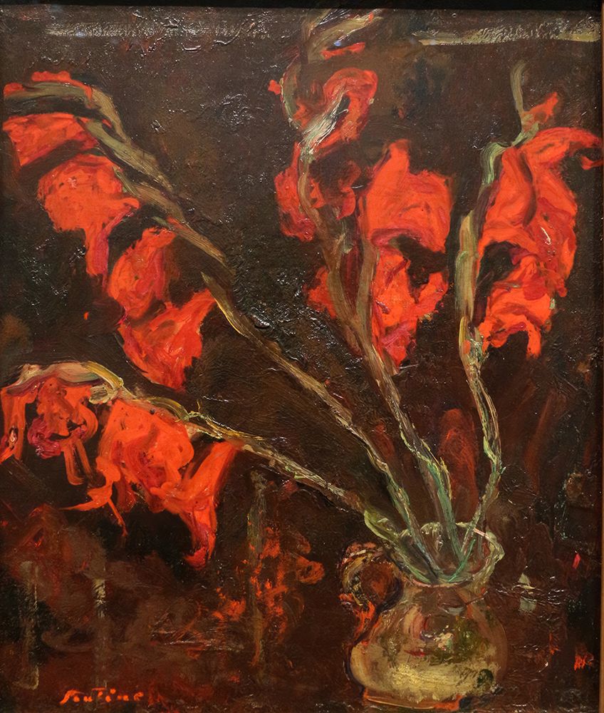 Gladioli 1919 art print by Chaim Soutine for $57.95 CAD