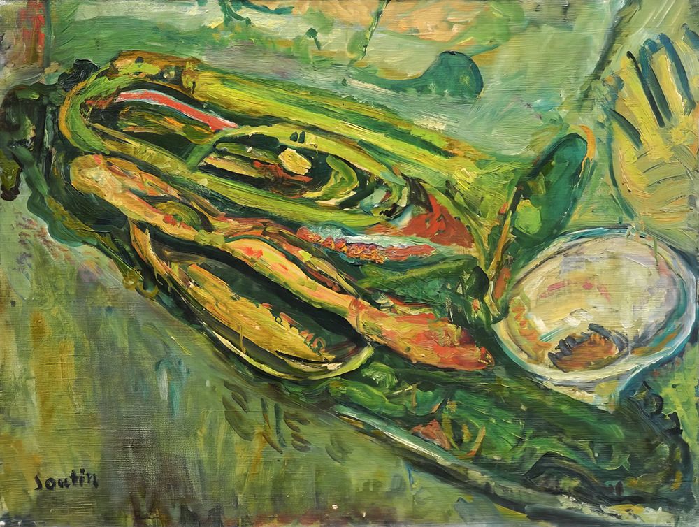 Nature Morte Verte art print by Chaim Soutine for $57.95 CAD