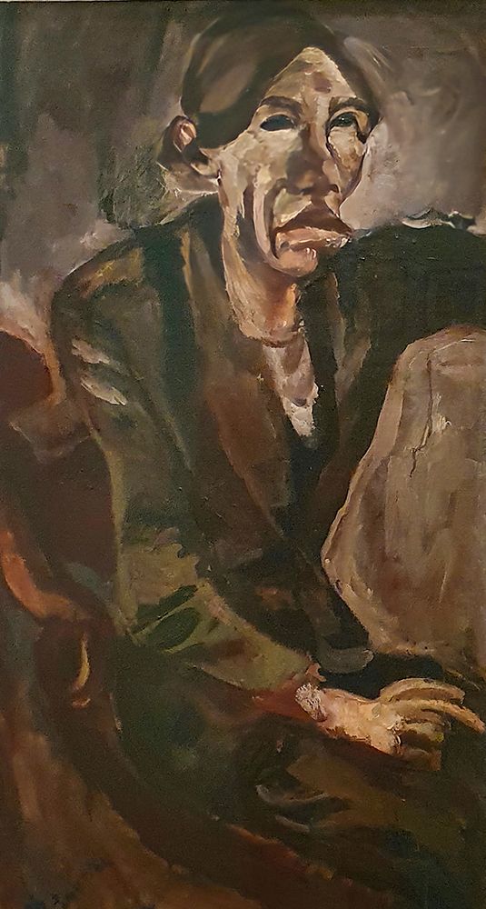 Self Portrait 1916 art print by Chaim Soutine for $57.95 CAD