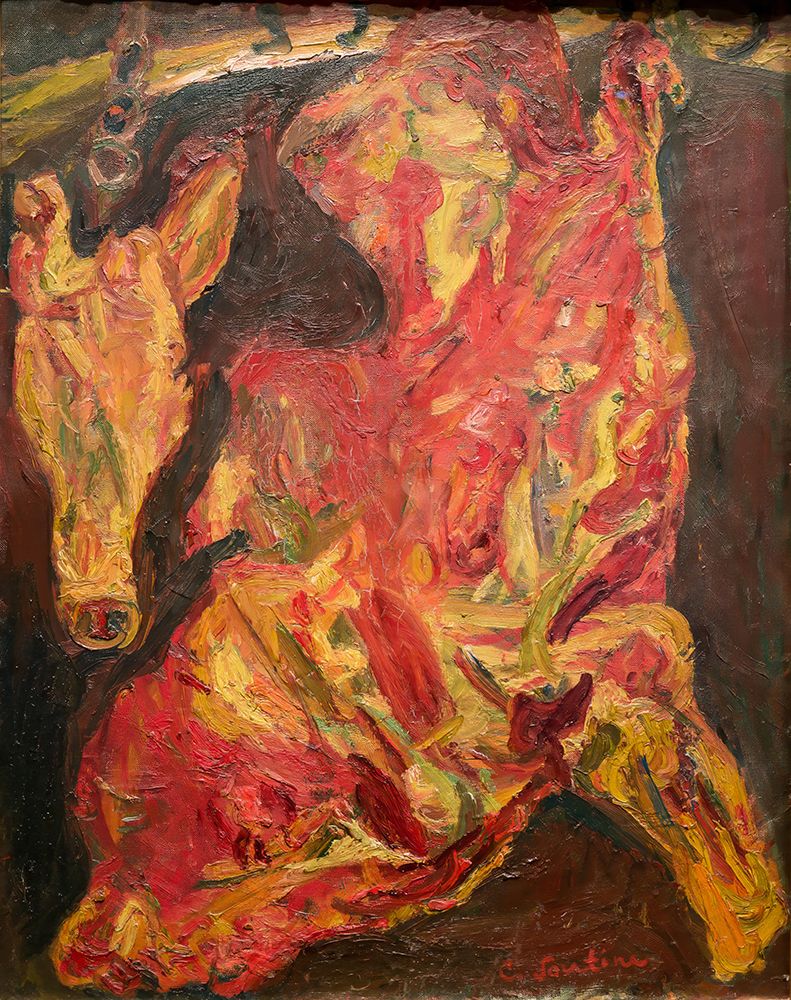 Beef and Calfs head 1923 art print by Chaim Soutine for $57.95 CAD