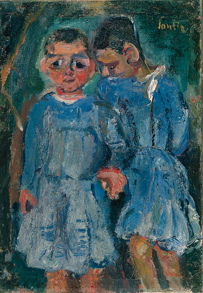Deux Enfants art print by Chaim Soutine for $57.95 CAD