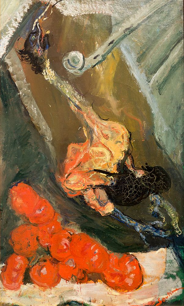 Dindon et tomates 1923 art print by Chaim Soutine for $57.95 CAD