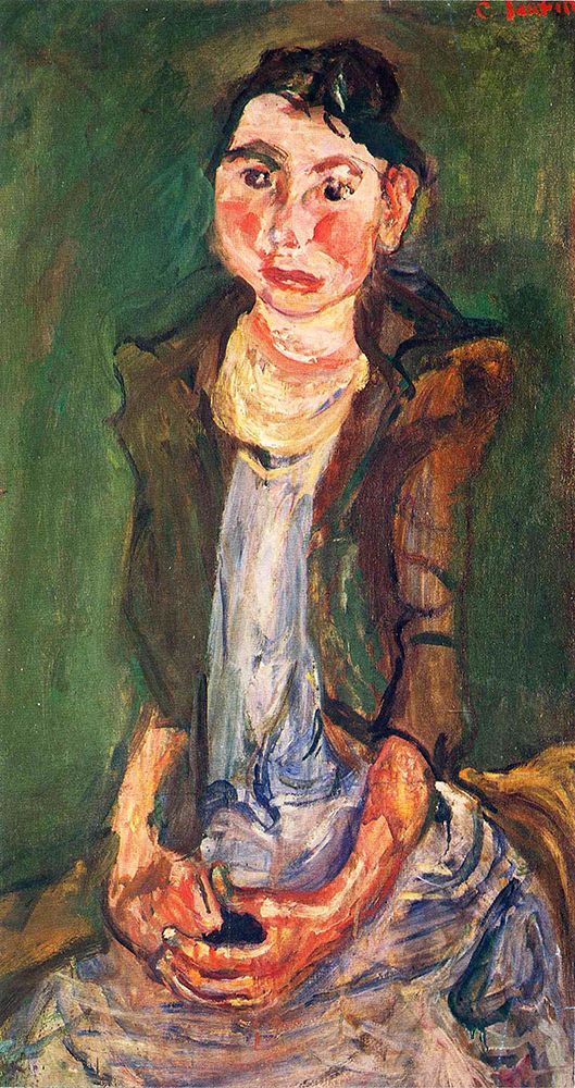 Farm Girl 1922 art print by Chaim Soutine for $57.95 CAD