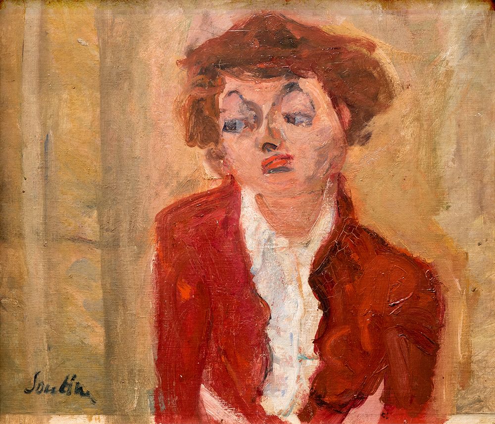 La Jeune Anglaise 1934 art print by Chaim Soutine for $57.95 CAD
