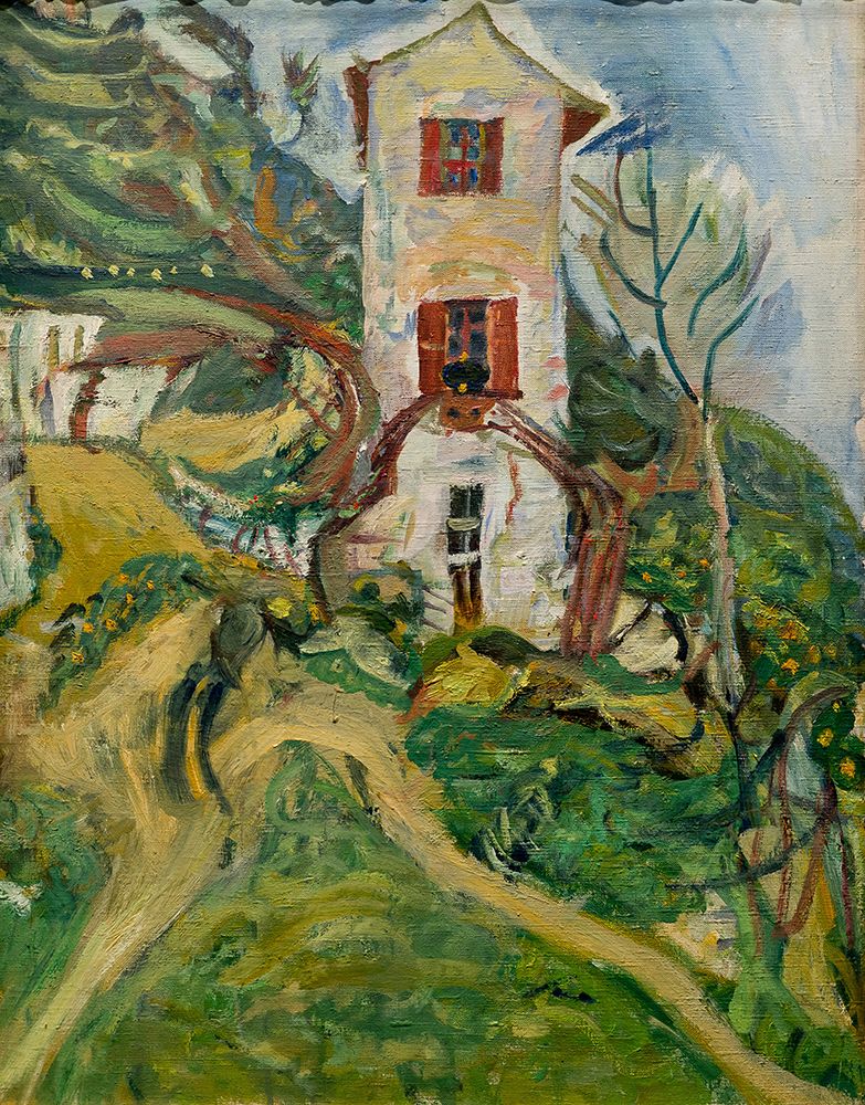 La Maison Blanche 1918 art print by Chaim Soutine for $57.95 CAD