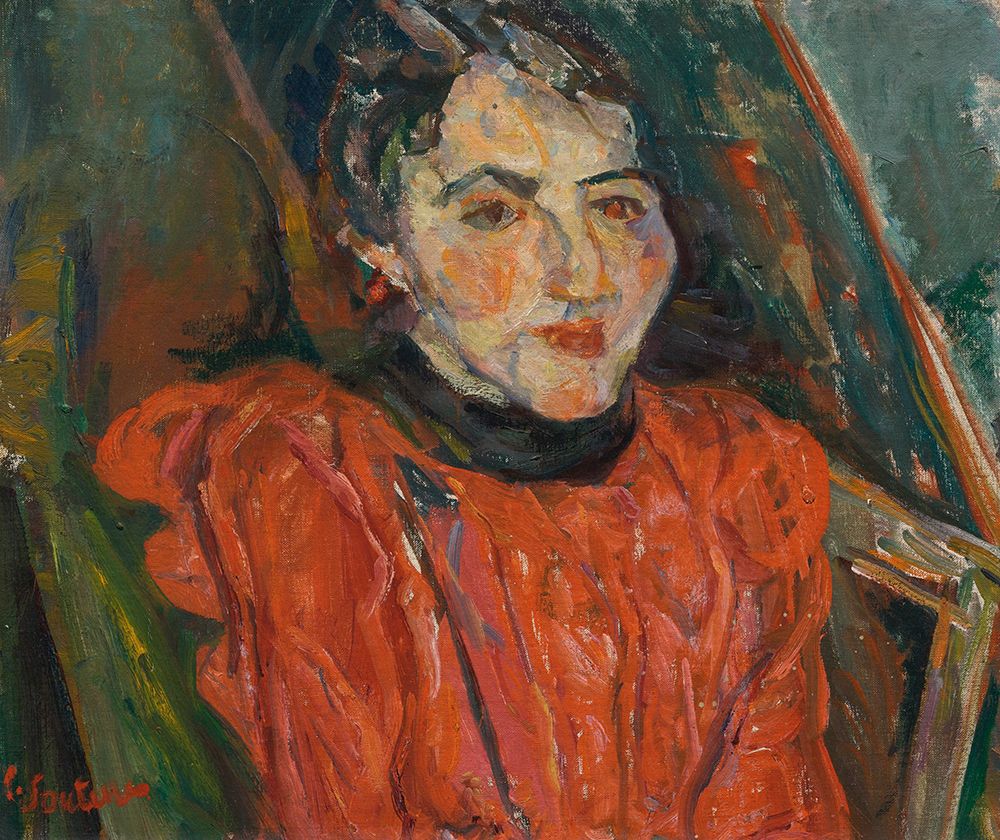 Portrait de Madame X 1919 art print by Chaim Soutine for $57.95 CAD