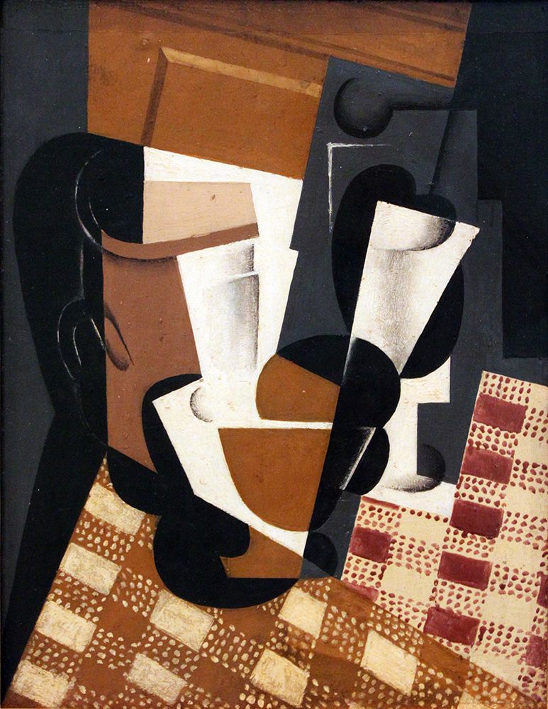 Jar and Glass 1916 art print by Juan Gris for $57.95 CAD