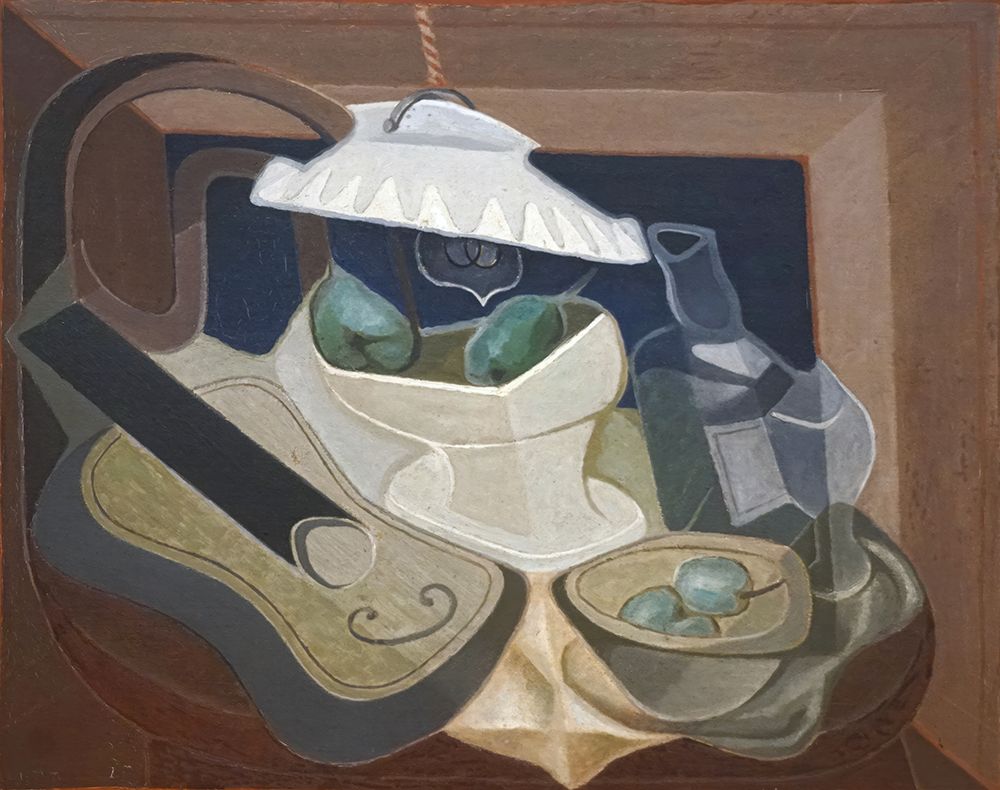 The electric lamp 1925 art print by Juan Gris for $57.95 CAD