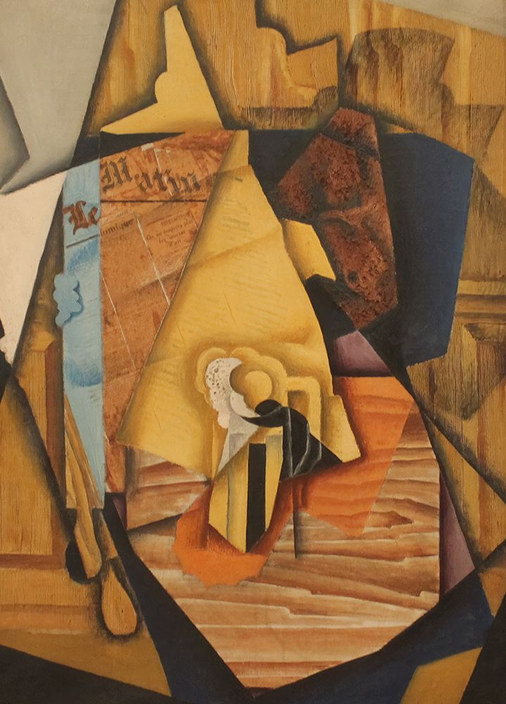 Man in the Cafe 1914 art print by Juan Gris for $57.95 CAD
