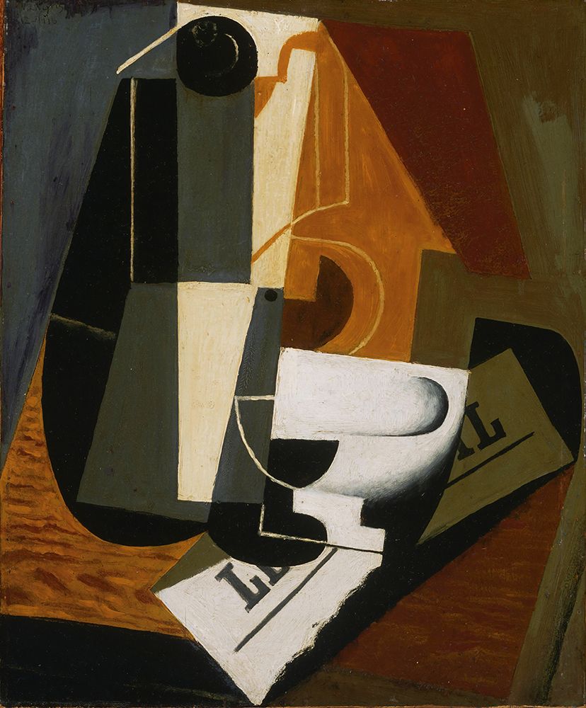 Coffeepot 1916 art print by Juan Gris for $57.95 CAD