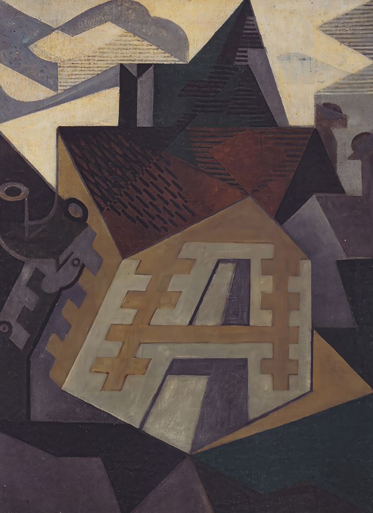 Landscape at Beaulieu 1918 art print by Juan Gris for $57.95 CAD
