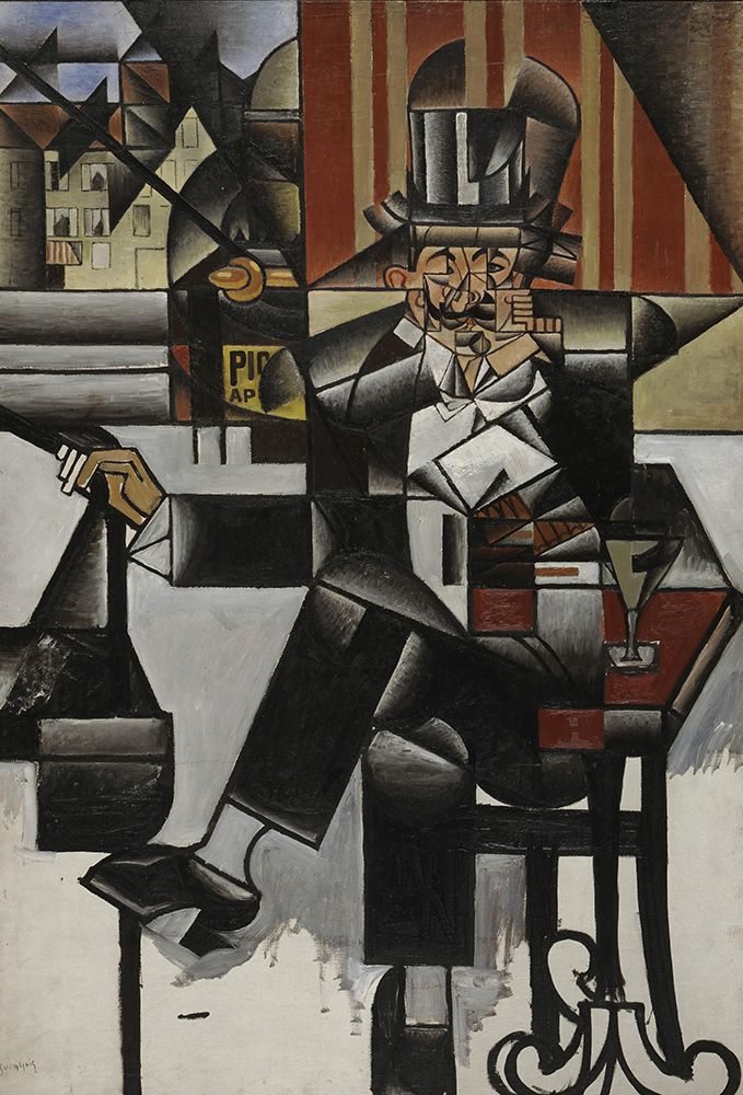 Man in a Cafe 1912 art print by Juan Gris for $57.95 CAD