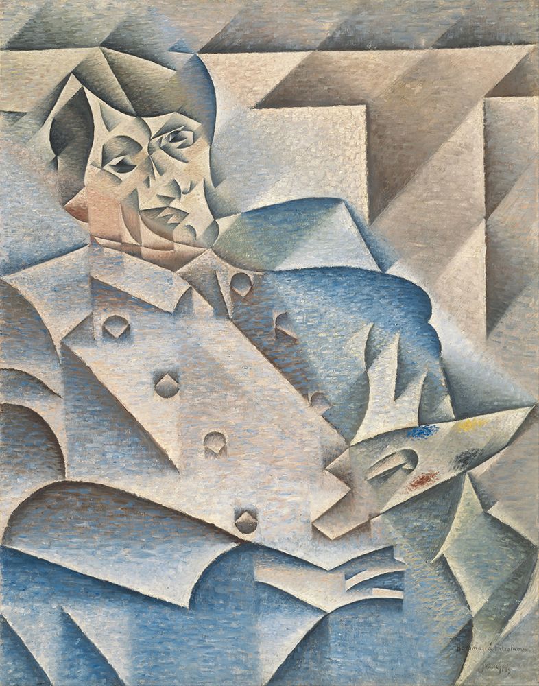 Portrait of Pablo Picasso 1912 art print by Juan Gris for $57.95 CAD