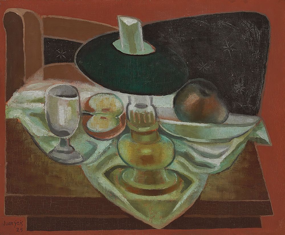 Under the lamp 1925 art print by Juan Gris for $57.95 CAD