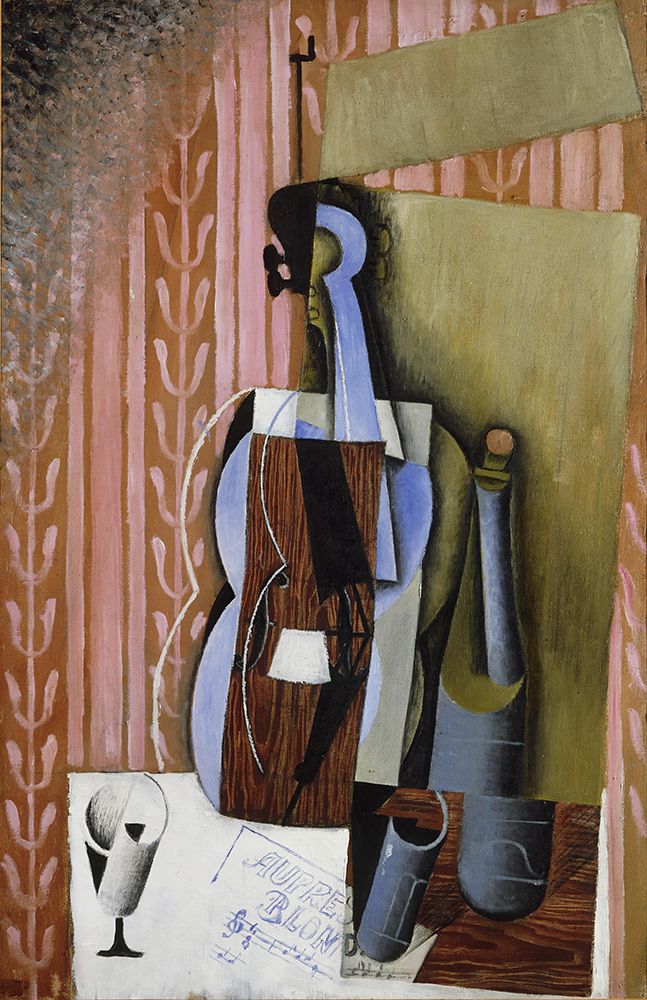 Violin 1913 art print by Juan Gris for $57.95 CAD