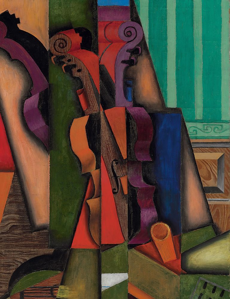 Violin and guitar 1913 art print by Juan Gris for $57.95 CAD